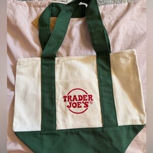 Trader Joe's Canvas Mini Tote Bag